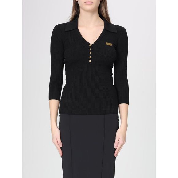 Elisabetta Franchi Polo Shirt Woman Black